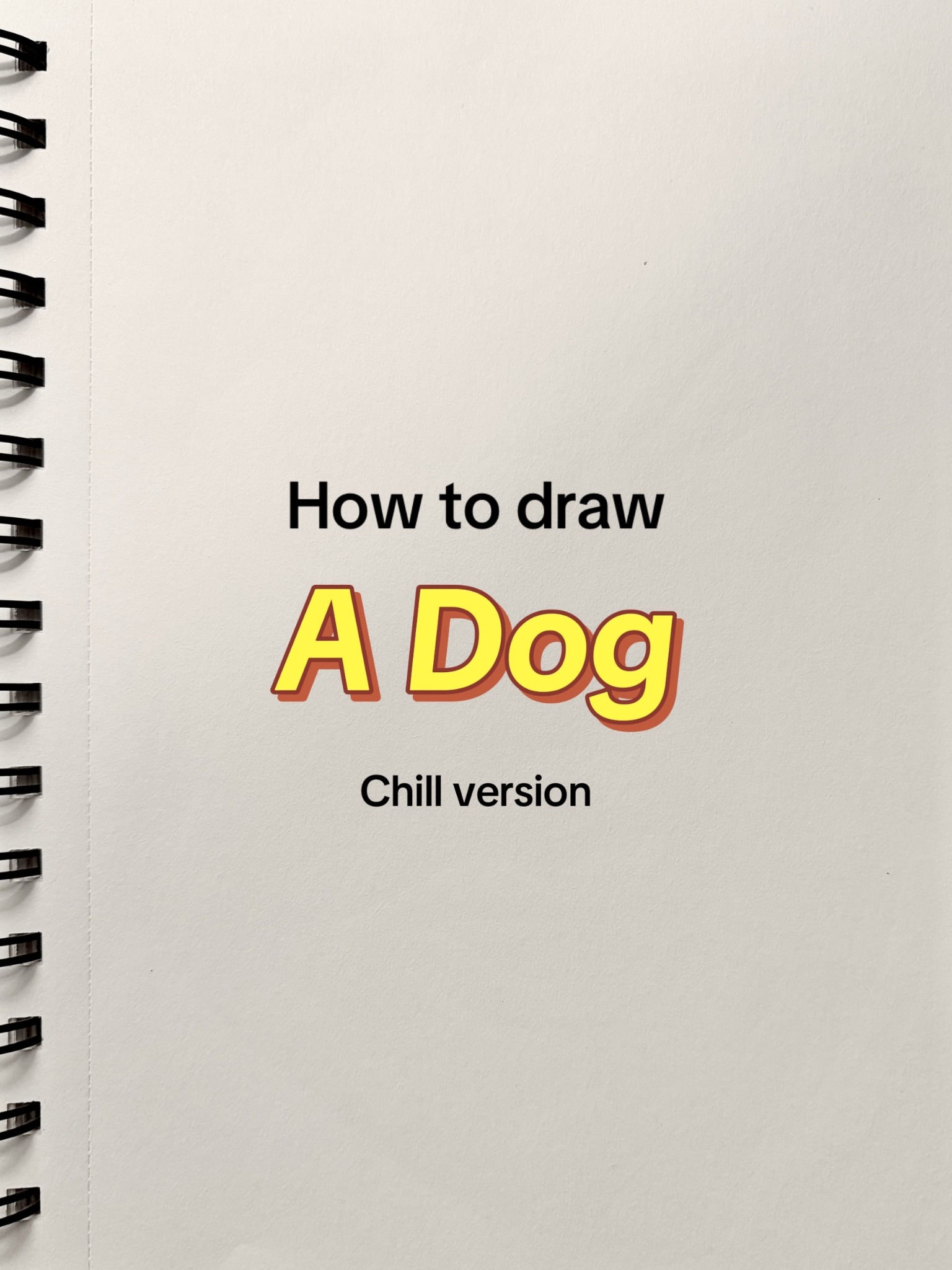 How to draw a Doggo chill version cover